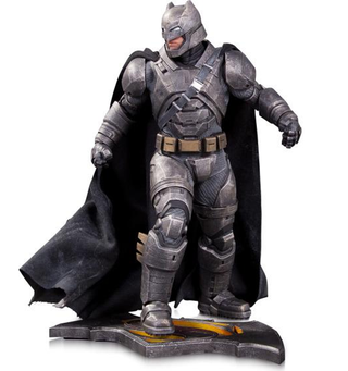 Illustration for article titled This Statue is Our Best Look Yet at Batman v Superman's Armored Batman